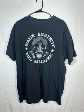 Rage Against The Machine Men's Black Graphic Tee